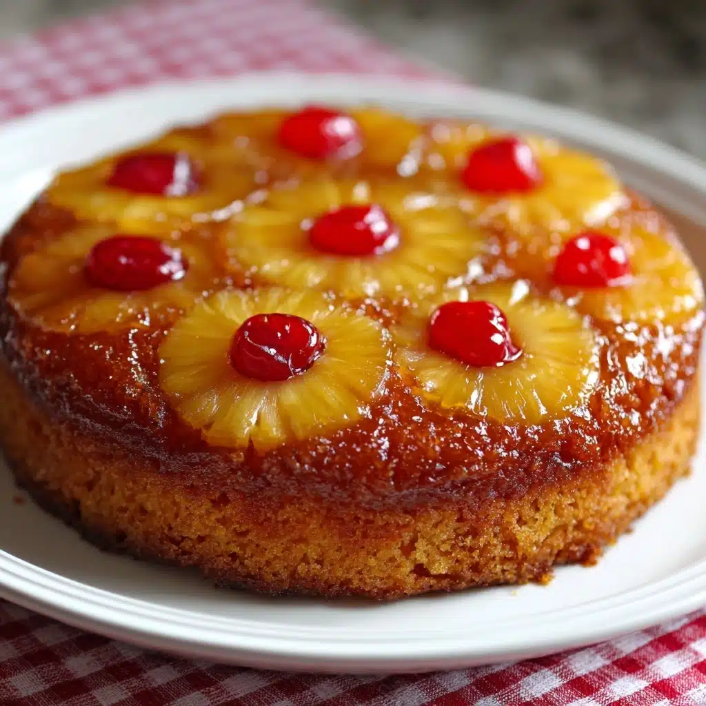 Pineapple Upside Down Cake Recipe - Recipe Image
