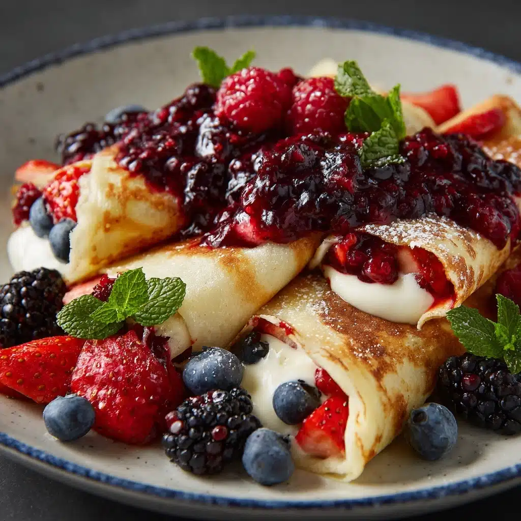 How to Make Crepes Recipe - Recipe Image