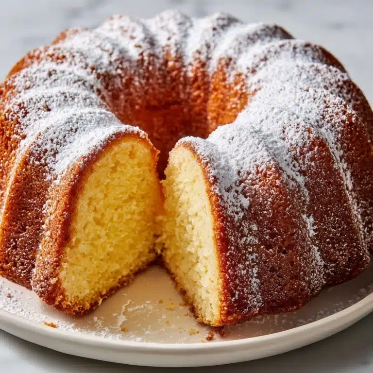 Blue Ribbon Butter Cake Recipe