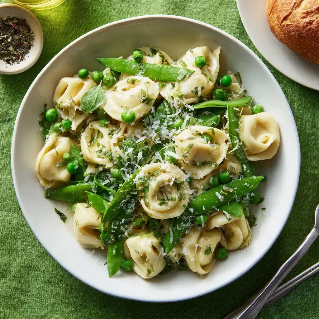 Creamy Lemon Dill Tortellini Recipe - Recipe Image