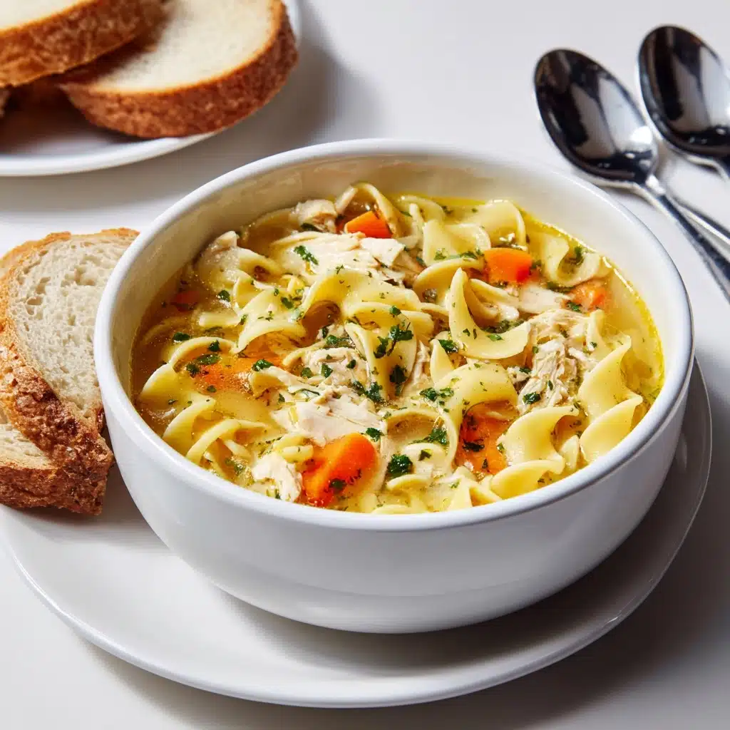 Instant Pot Chicken Noodle Soup Recipe - Recipe Image