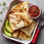 Smoked Cheddar Fajita Quesadillas Recipe