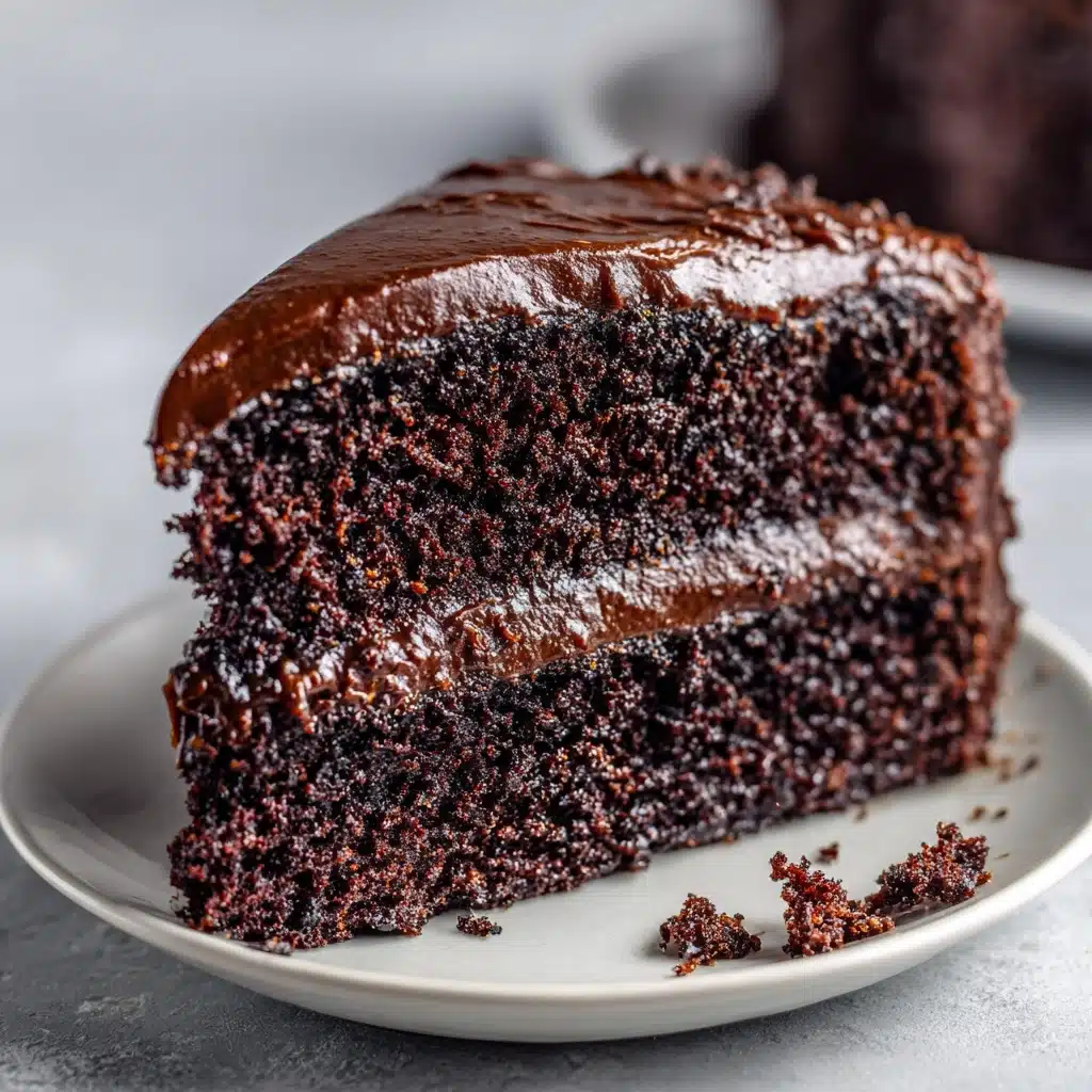 Chocolate Blackout Cake Recipe - Recipe Image