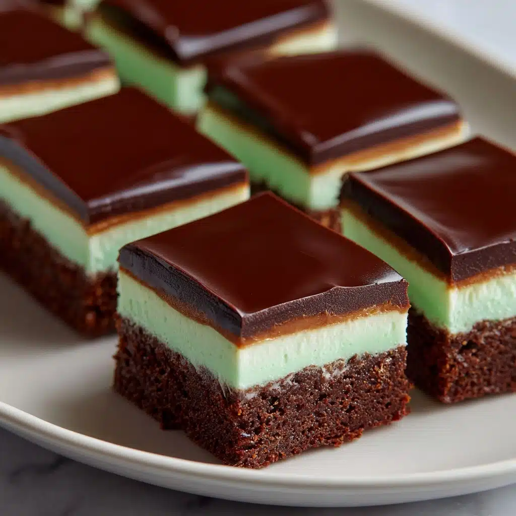 Mint Chocolate Brownies Recipe - Recipe Image