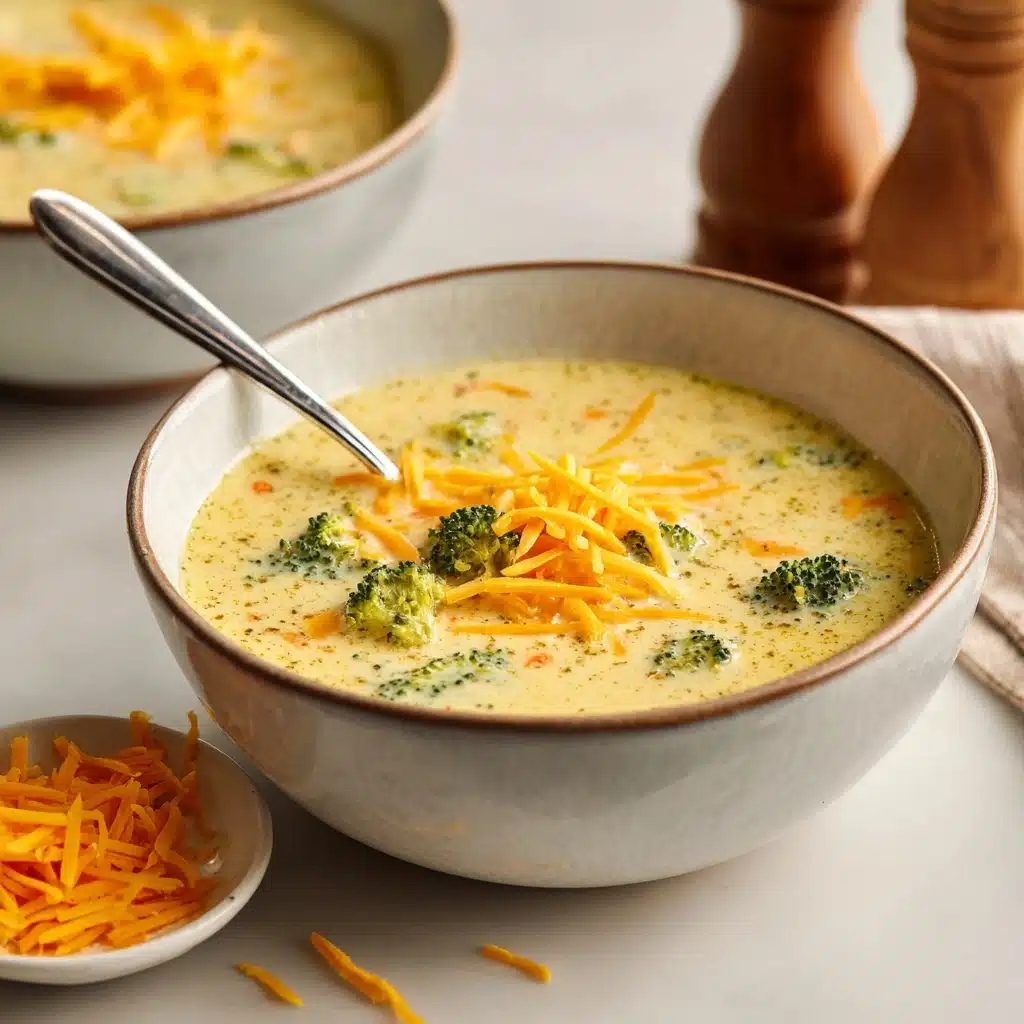 Instant Pot Broccoli Cheddar Soup Recipe