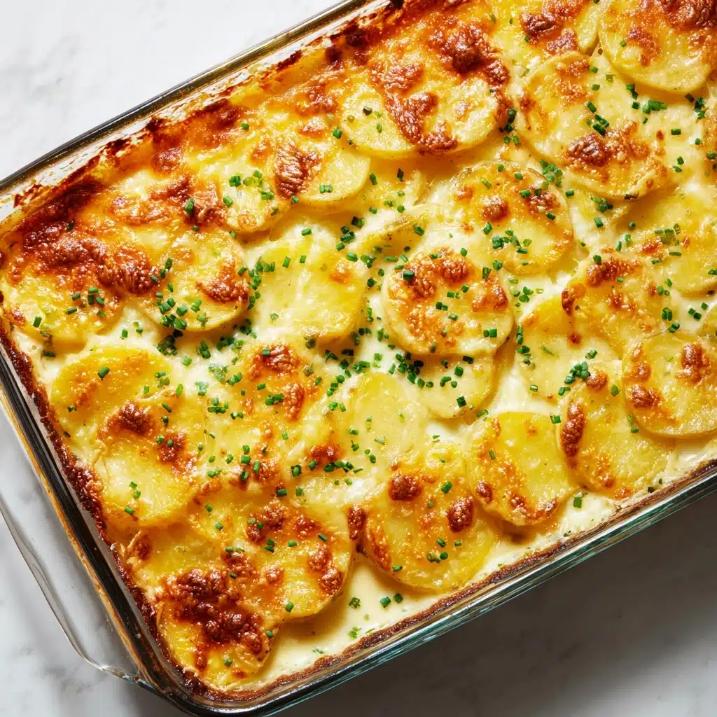 Cheesy Au Gratin Potatoes Recipe - Recipe Image