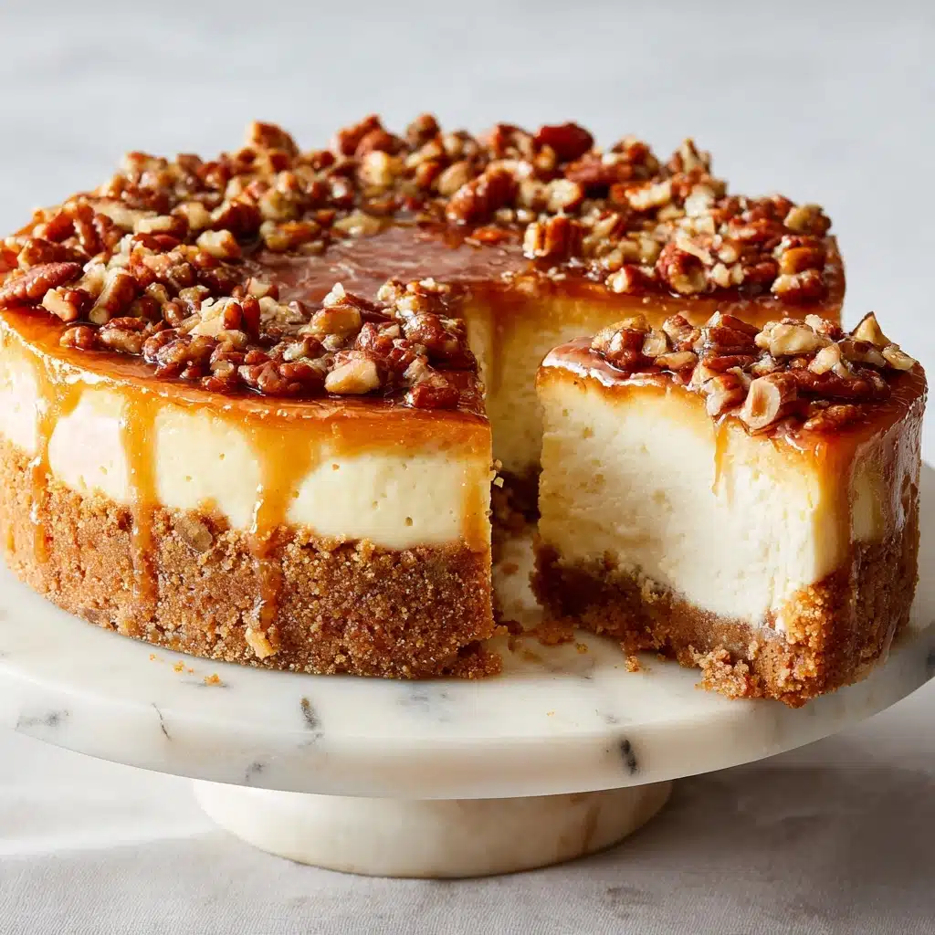 Pecan Pie Cheesecake Recipe - Recipe Image
