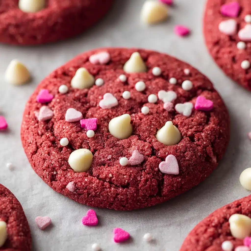 Red Velvet Cake Mix Cookies Recipe - Recipe Image
