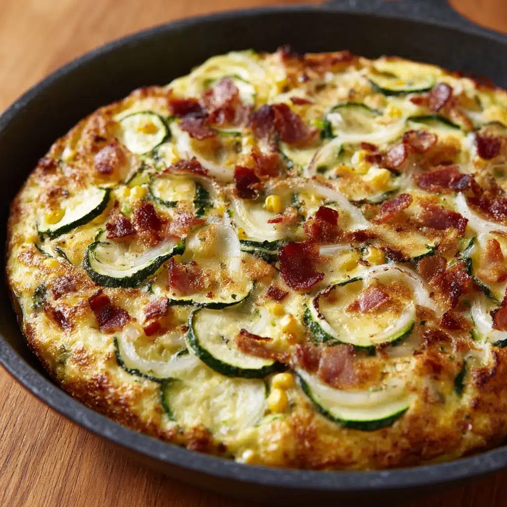 Spicy Zucchini Frittata Recipe - Recipe Image