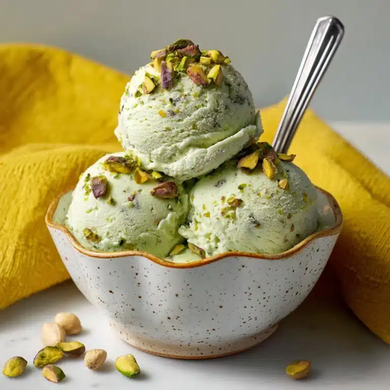 The Best Homemade Pistachio Ice Cream Recipe