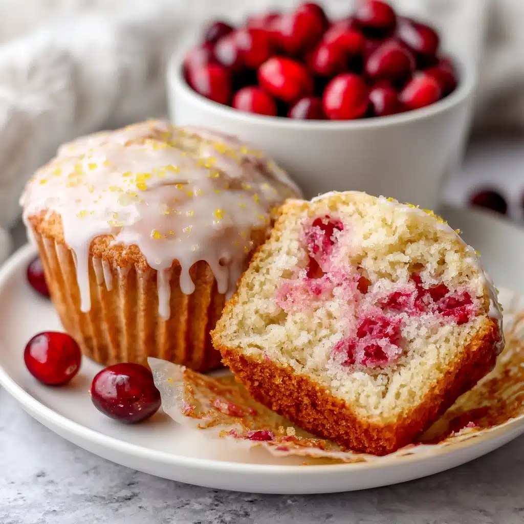 Cranberry Orange Muffins Recipe - Recipe Image