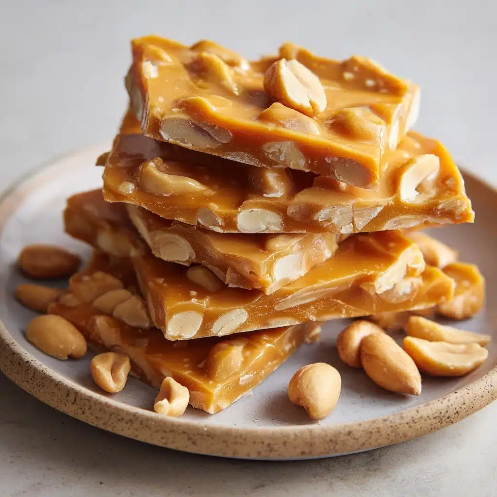 Homemade Peanut Brittle Recipe - Recipe Image