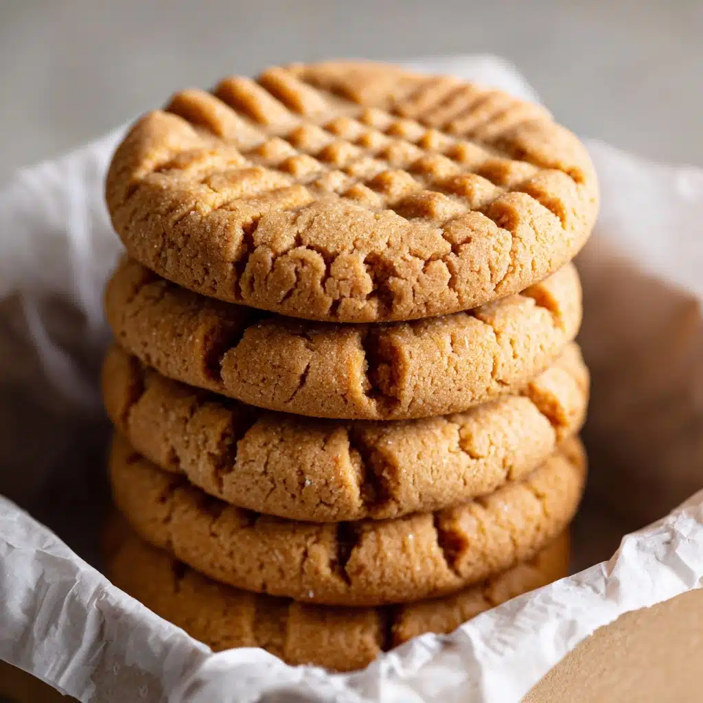 Criss Cross Peanut Butter Cookies Recipe - Recipe Image