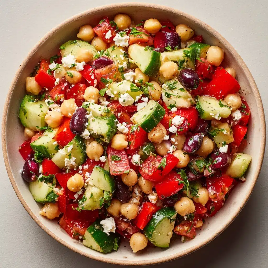 Chickpea Salad Recipe - Recipe Image