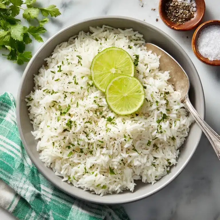 Coconut Lime Rice Recipe