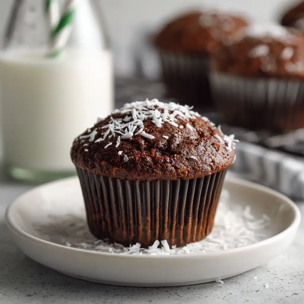Chocolate Coconut Muffins Recipe