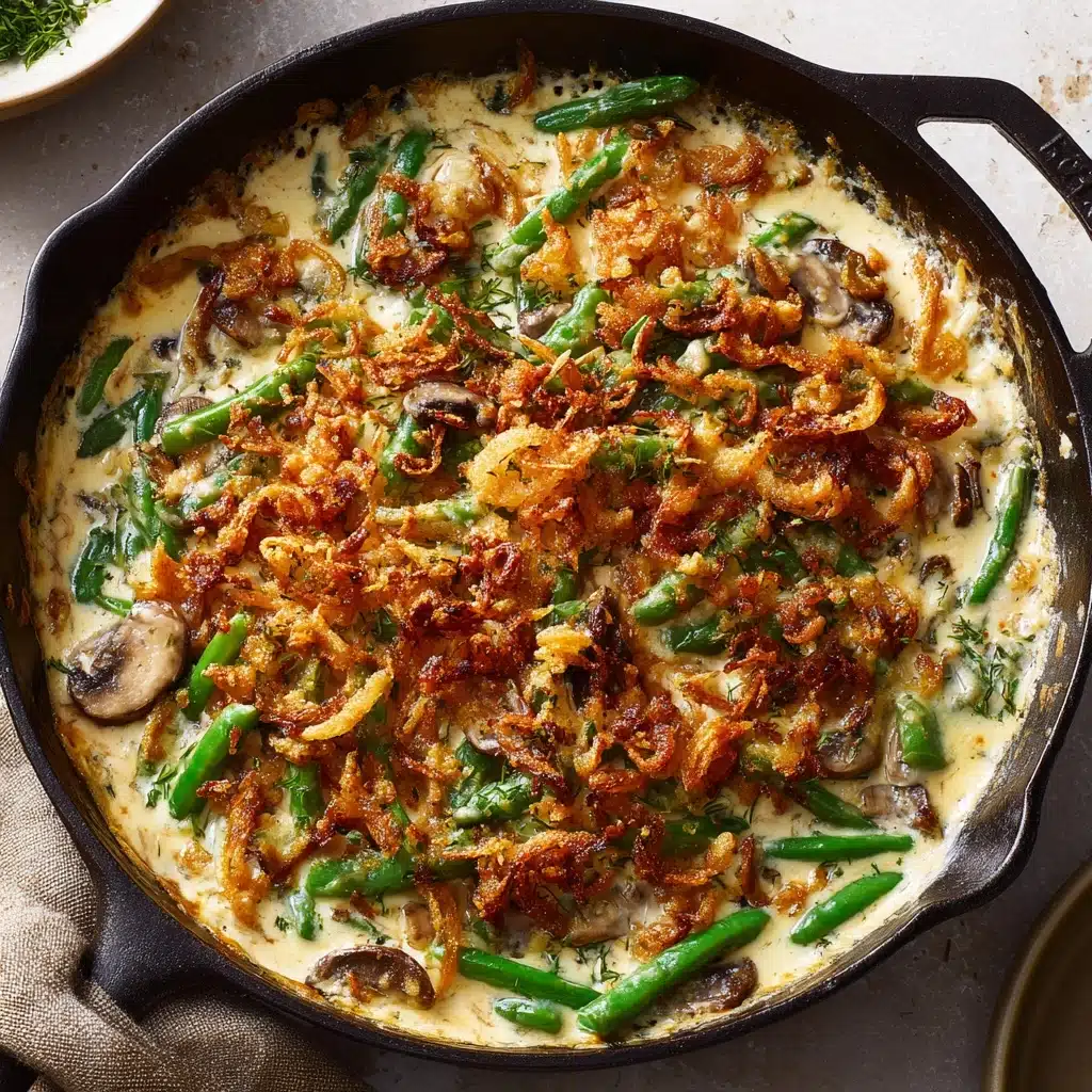 Creamy Green Bean Casserole Recipe - Recipe Image