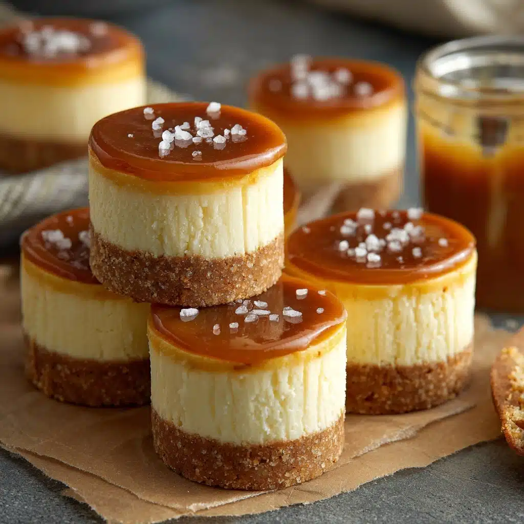 secakes with Vanilla Bean Salted Caramel Recipe - Recipe Image