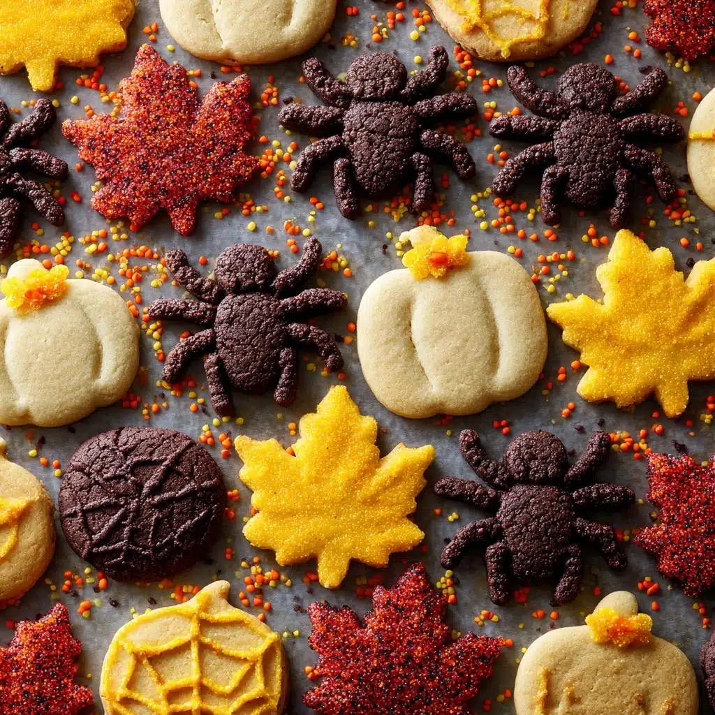 Fall Spritz Cookies Recipe - Recipe Image