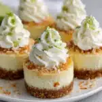 Mini Coconut Lime Cheesecakes Recipe