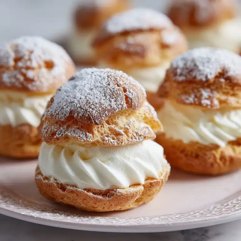 Homemade Cream Puffs Recipe