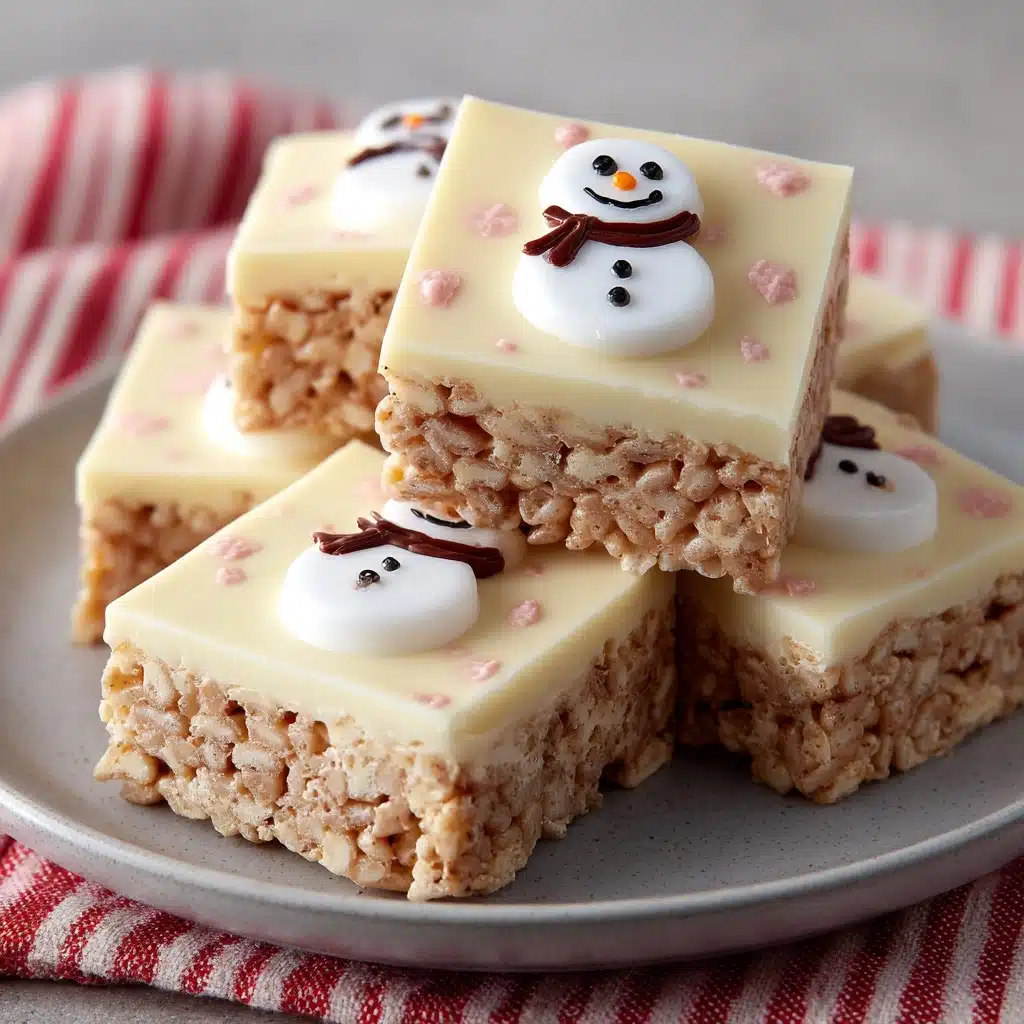 Peppermint Rice Krispie Treats Recipe