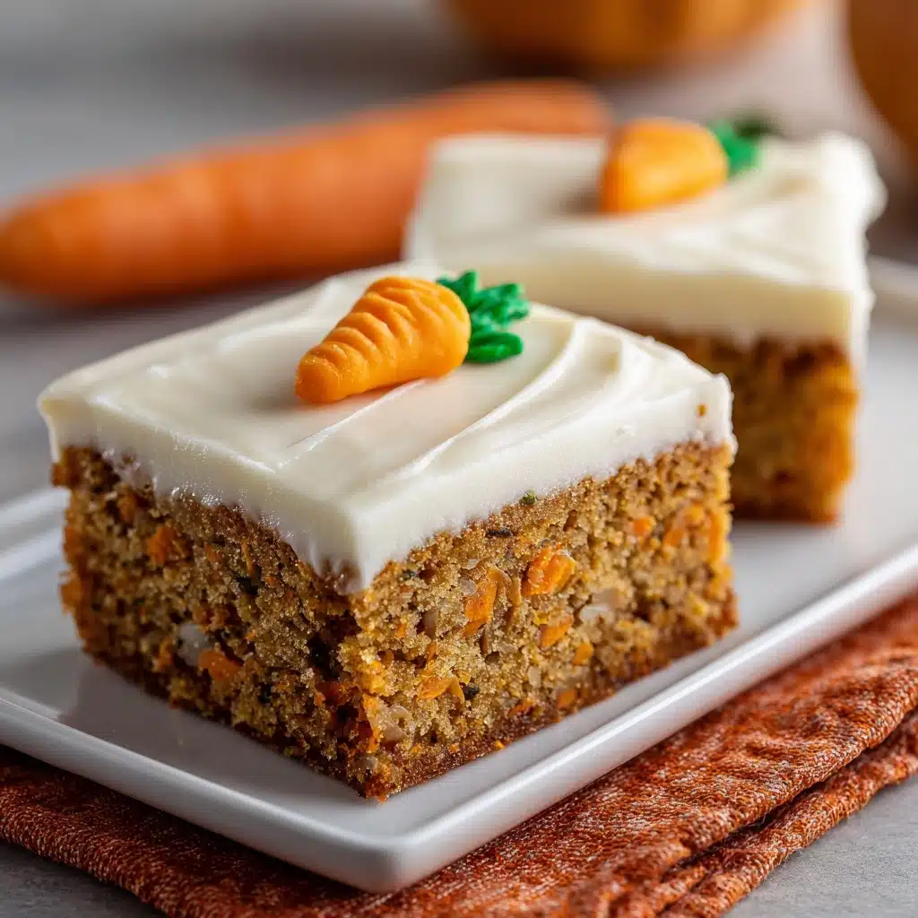 Carrot Cake Bars Recipe - Recipe Image
