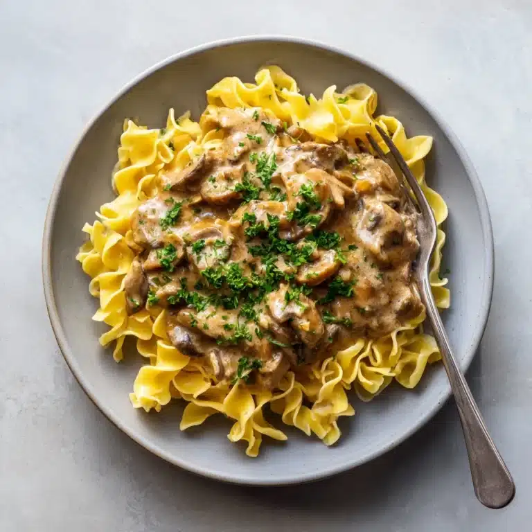 Instant Pot Beef Stroganoff Recipe