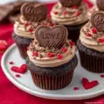 Chocolate Sweetheart Cupcakes Recipe