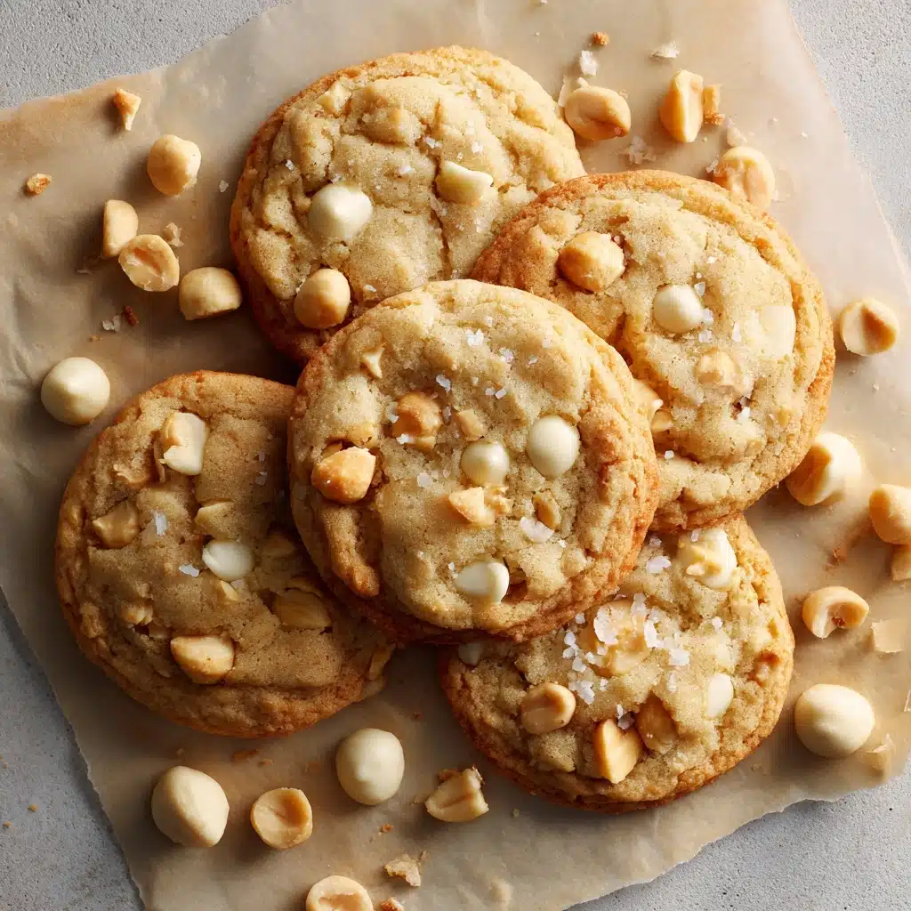 White Chocolate Macadamia Nut Cookies Recipe - Recipe Image