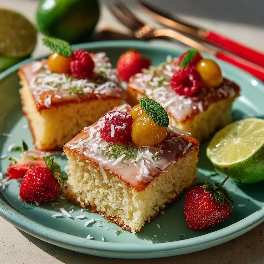 Coconut Lime Chiffon Cake Recipe - Recipe Image