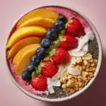 Berry, Peach and Coconut Smoothie Bowl Recipe