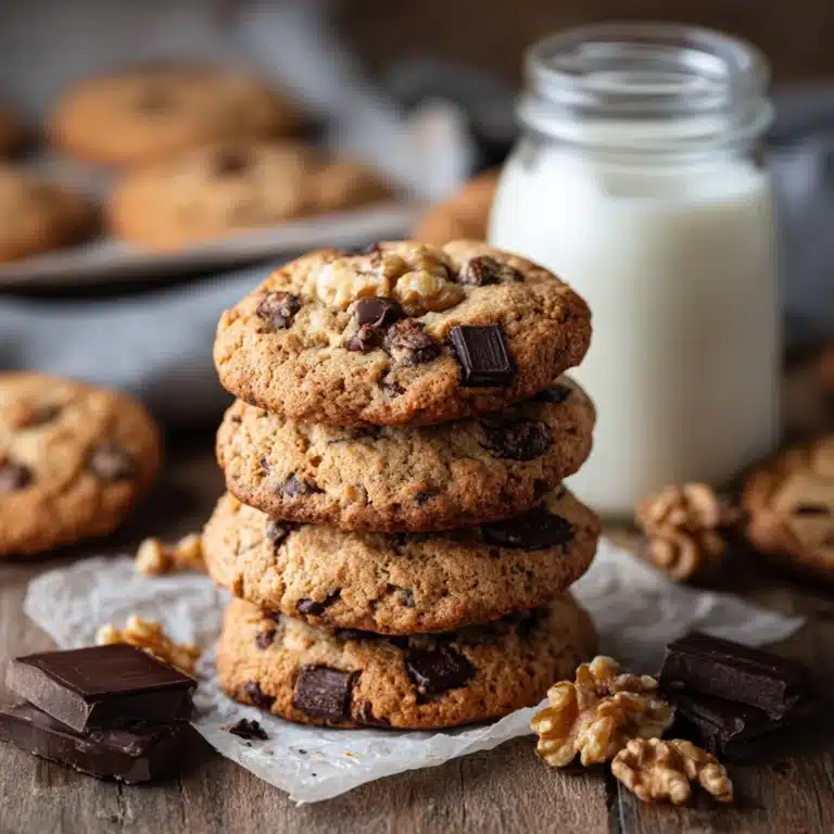 Browned Butter Walnut Chocolate Chunk Cookies Recipe