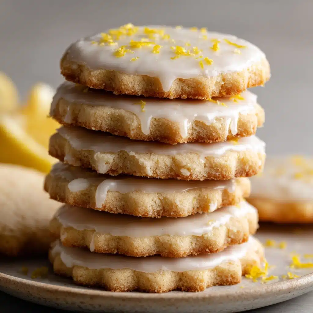 Lemon Shortbread Cookies Recipe