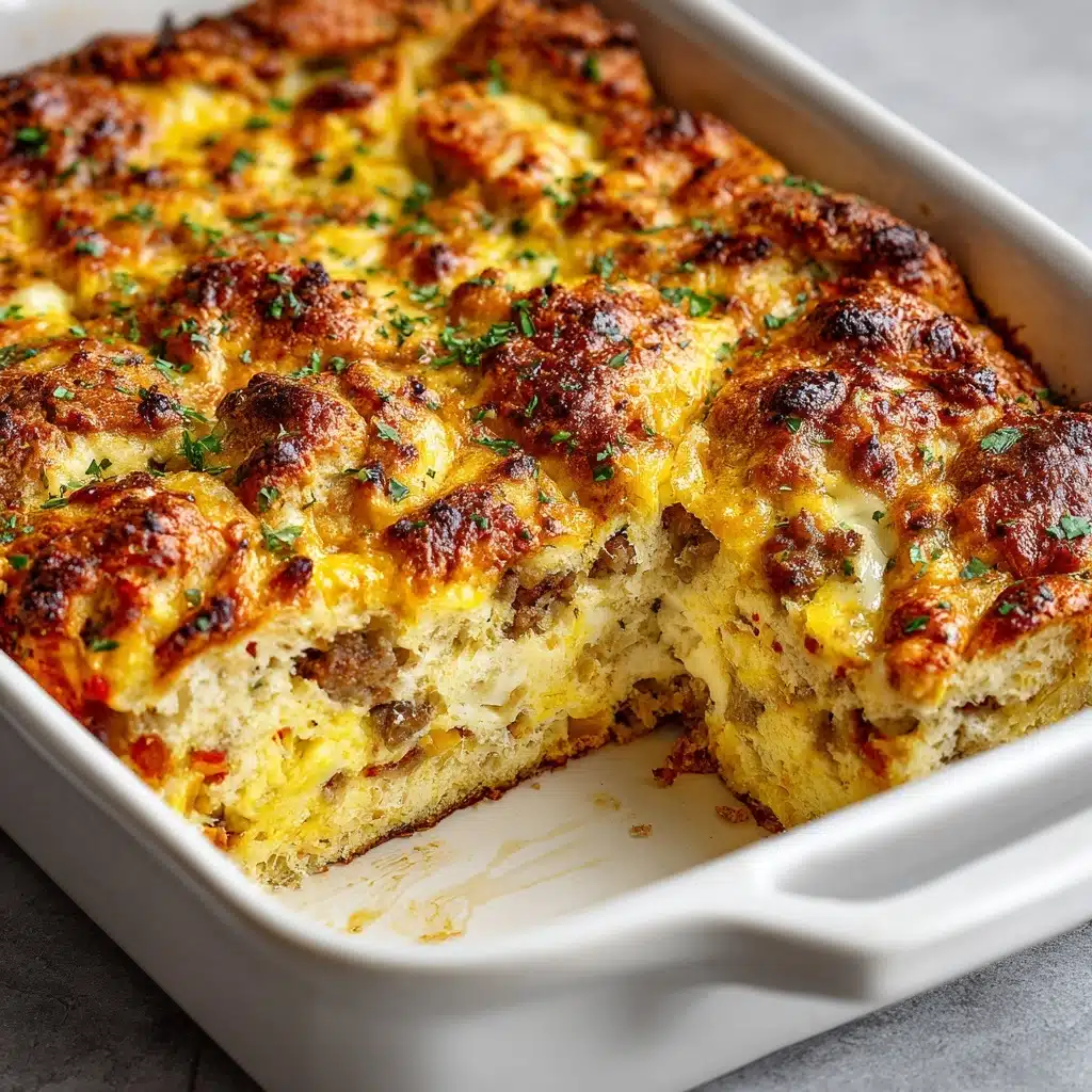 Biscuit Breakfast Casserole Recipe - Recipe Image