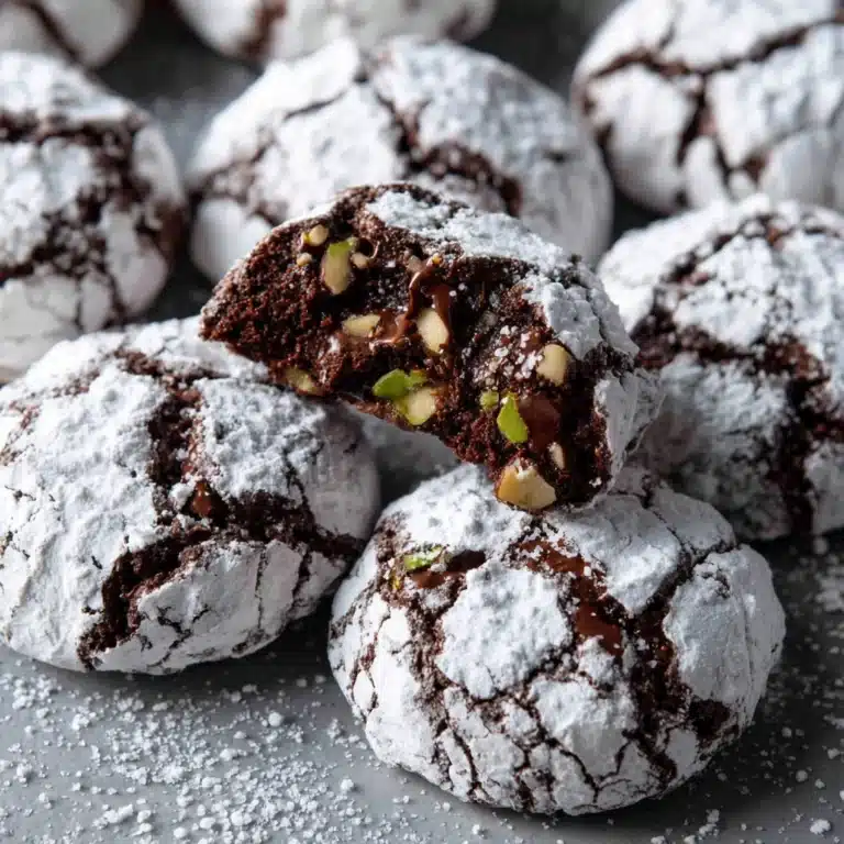 Nutella Crinkle Cookies Recipe