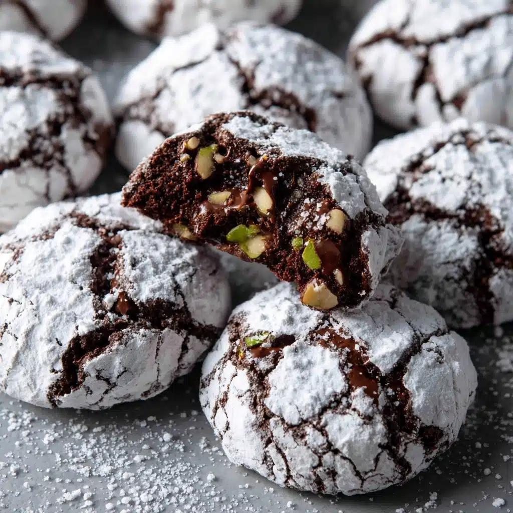 Nutella Crinkle Cookies Recipe