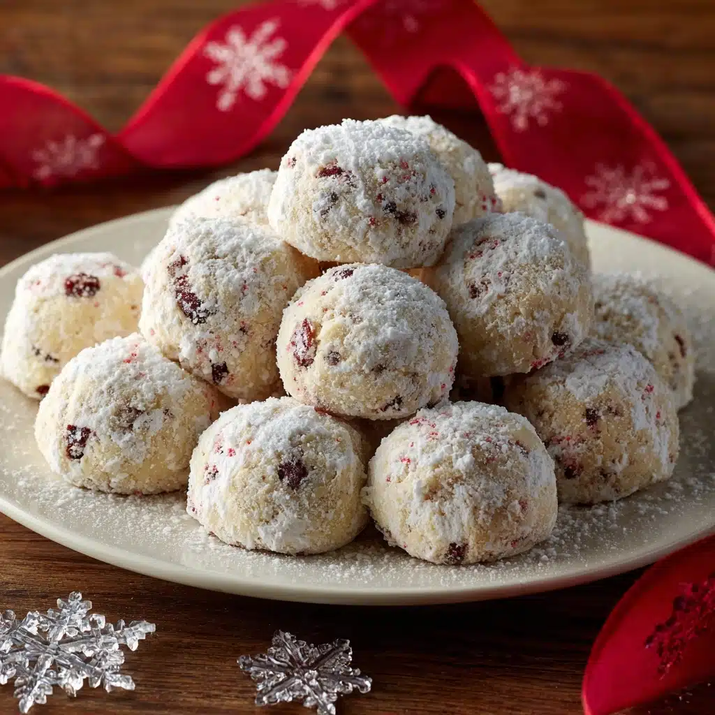 Peppermint Snowball Cookies Recipe - Recipe Image