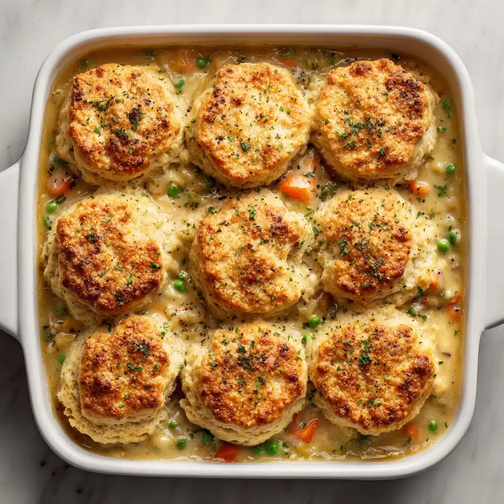 Biscuit & Vegetable Pot Pie Recipe - Recipe Image