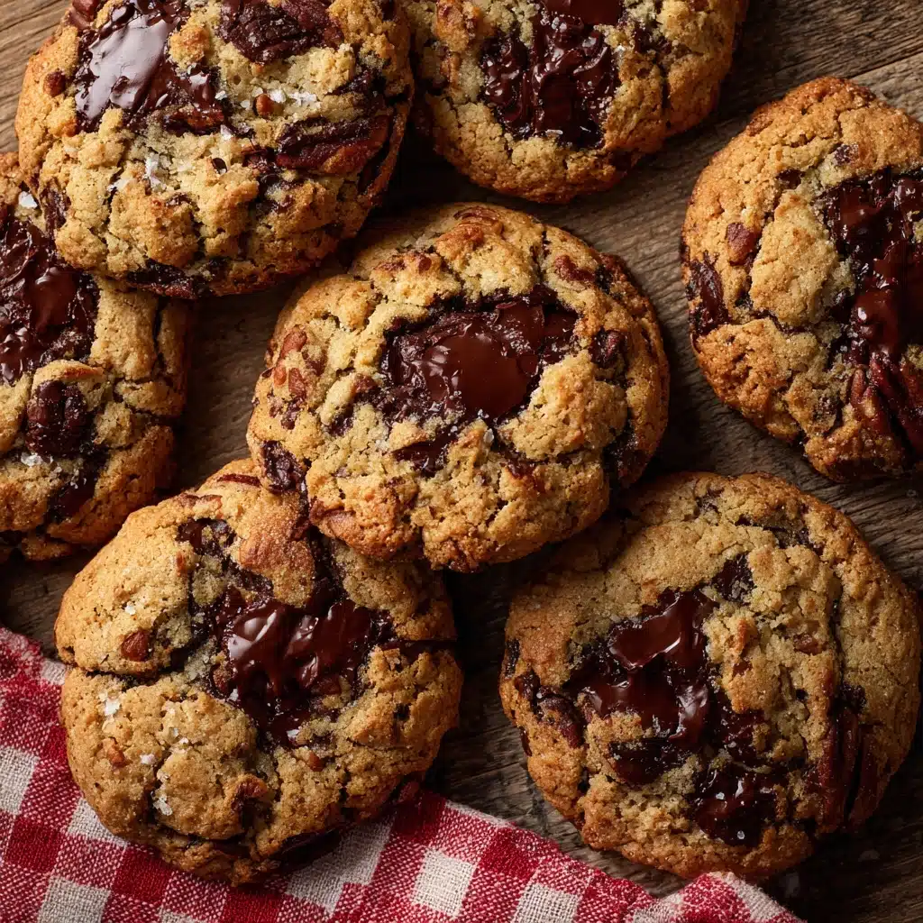 Dark Chocolate Pecan Cookies Recipe - Recipe Image