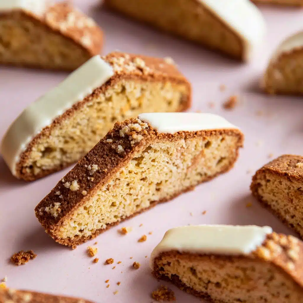 Sweet Vanilla Bean Biscotti Recipe - Recipe Image
