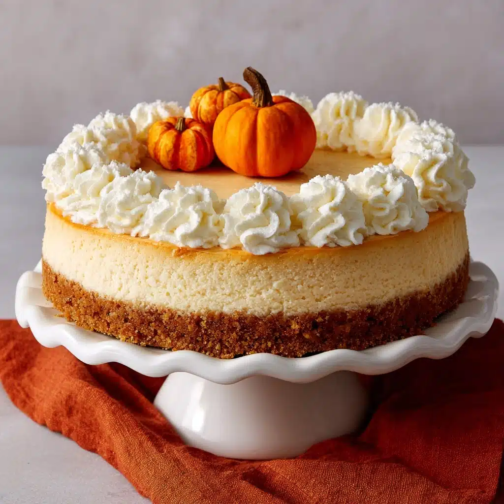No-Bake Pumpkin Cheesecake Recipe - Recipe Image