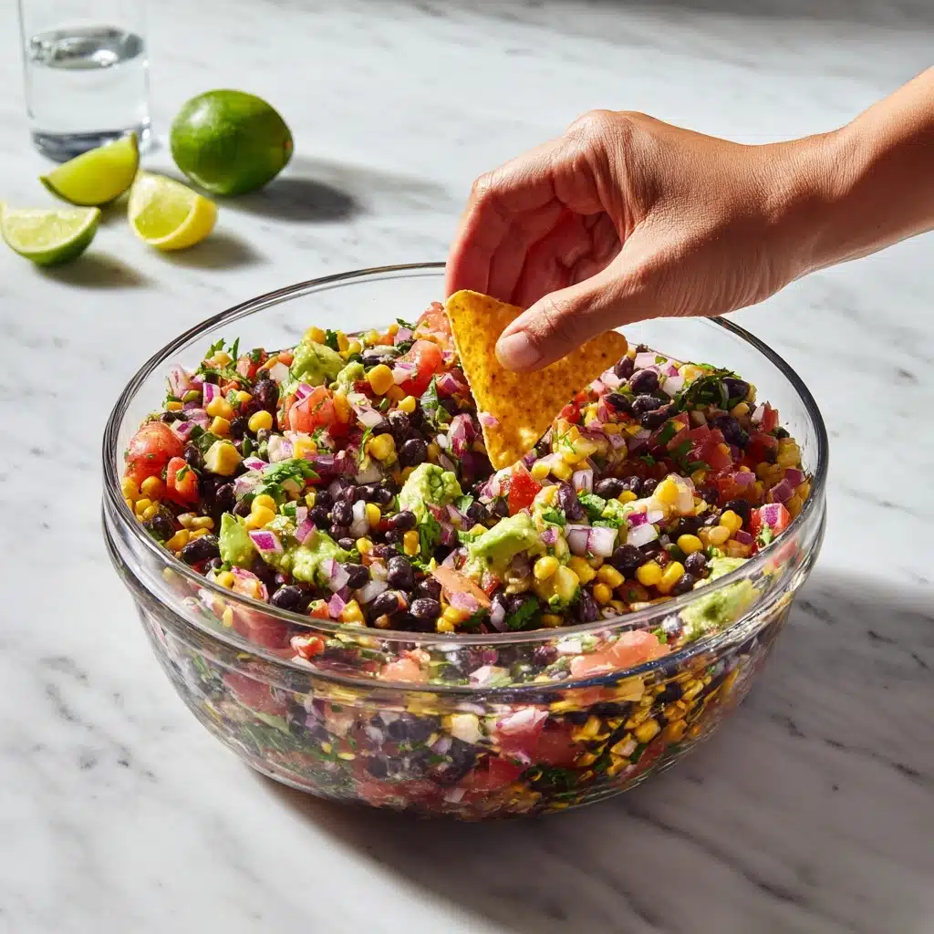 Corn, Black Bean & Avocado Salsa Recipe