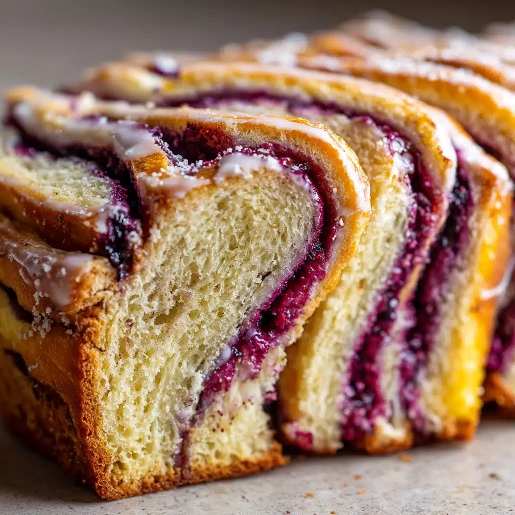 Lemon Blueberry Babka Recipe - Recipe Image
