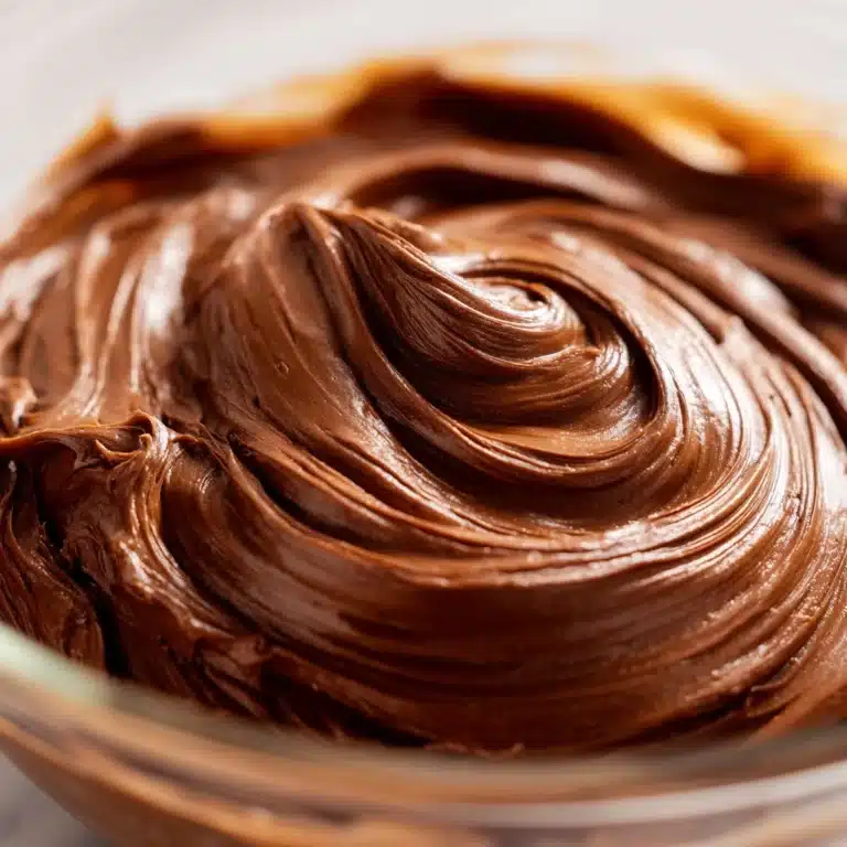 Chocolate Peanut Butter Frosting Recipe