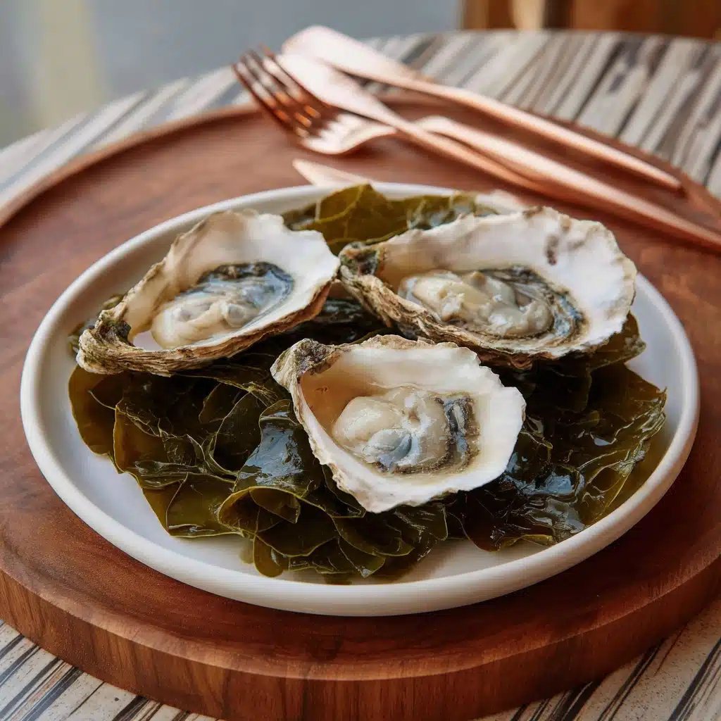 Grilled Oysters with Tarragon Butter Recipe - Recipe Image