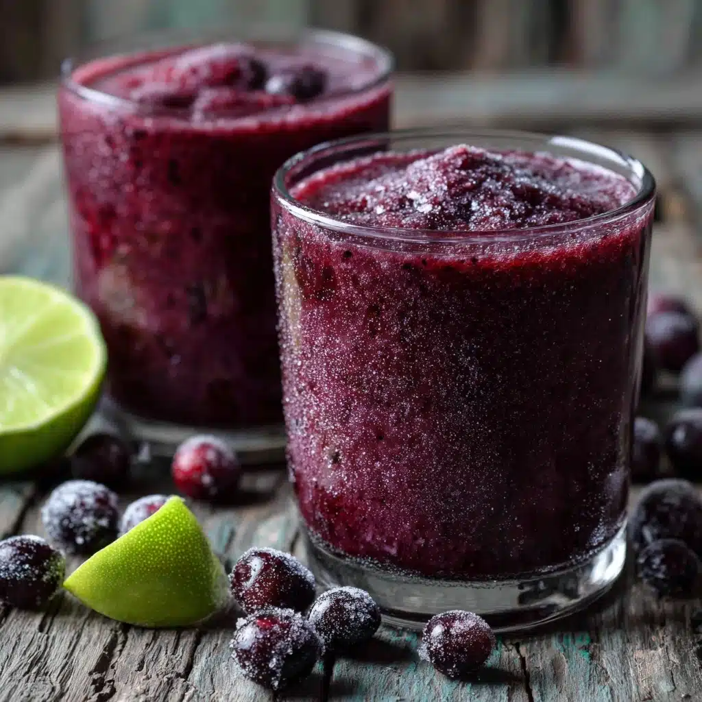 Cranberry Lime Kombucha Slushie Recipe - Recipe Image