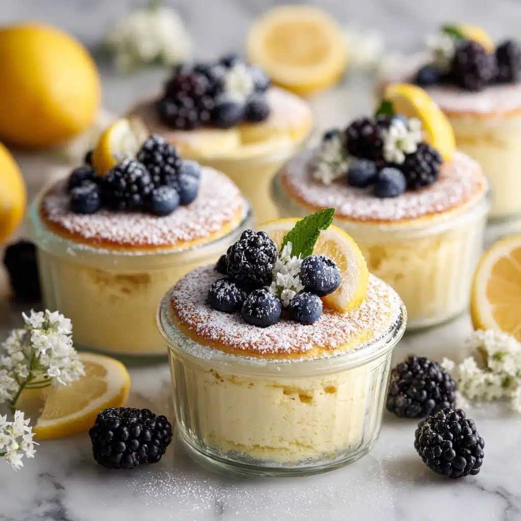 Lemon Pudding Cakes Recipe