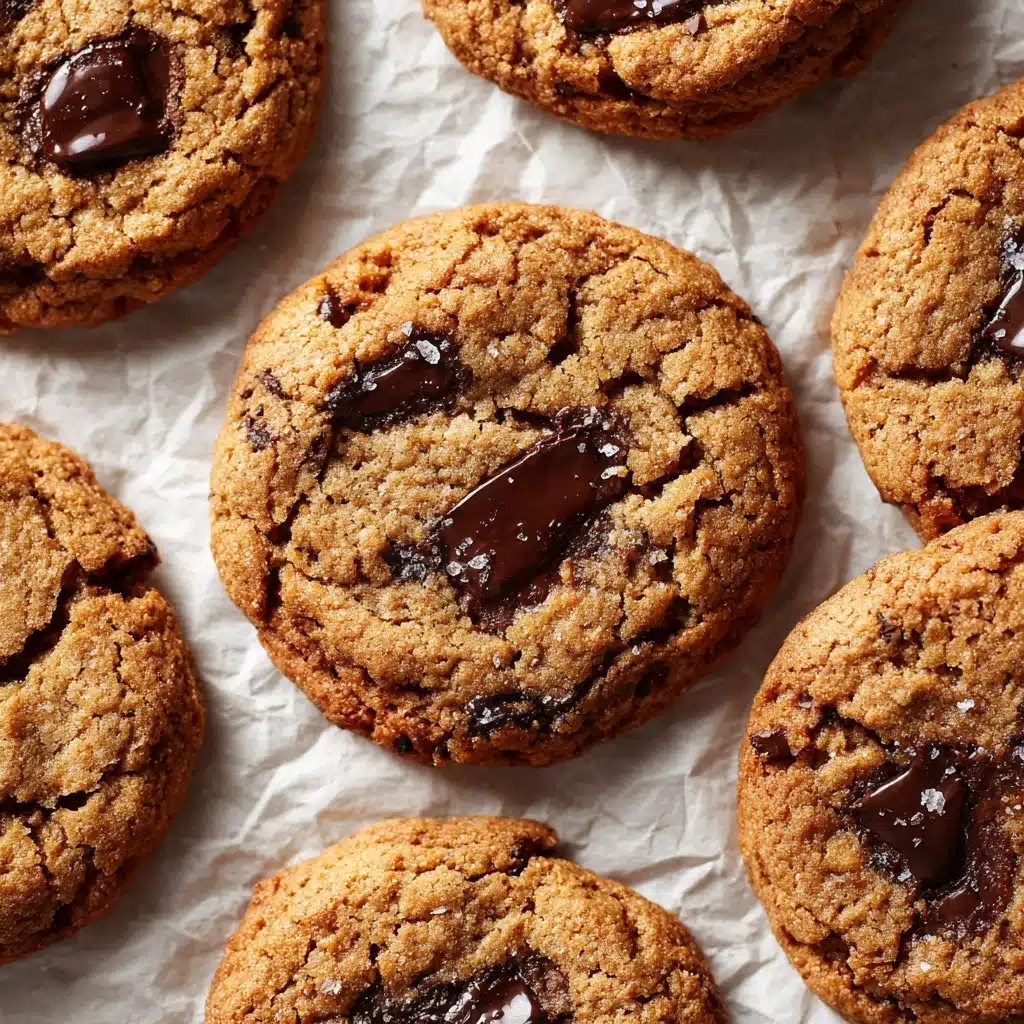 Flourless Almond Butter Chocolate Chip Cookies Recipe - Recipe Image