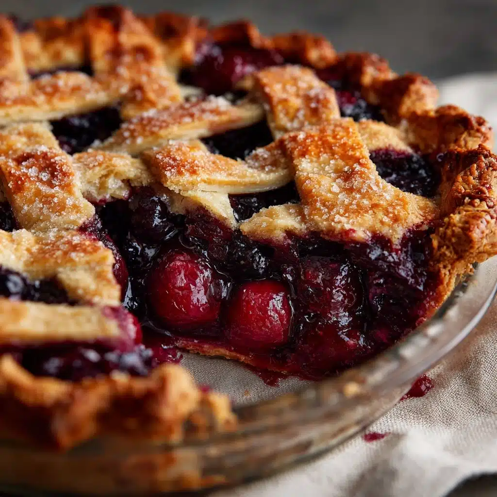 Homemade Cherry Pie (With Thick Filling) Recipe - Recipe Image